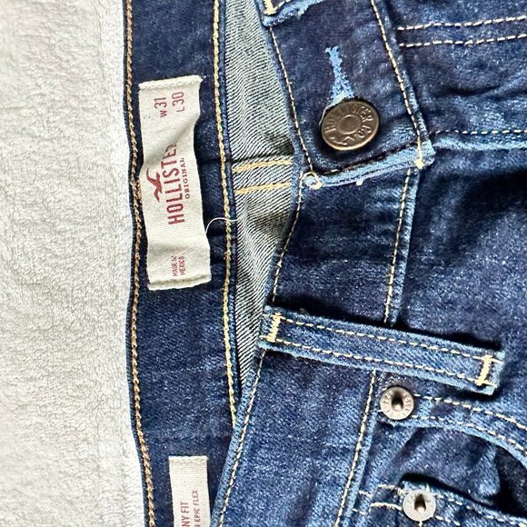 Hollister Dark Wash Jeans - Picture 2 of 2